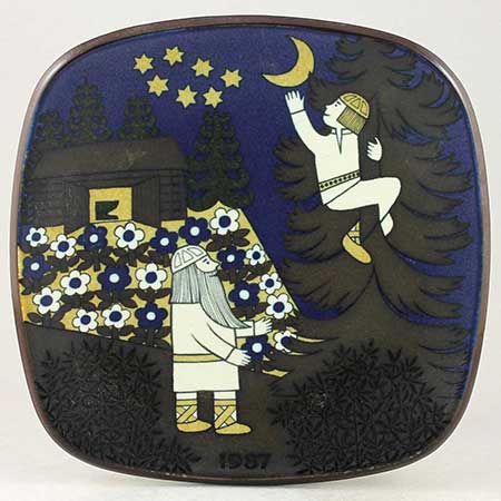 Arabia Kalevala Collector Plate #1 in outlet series